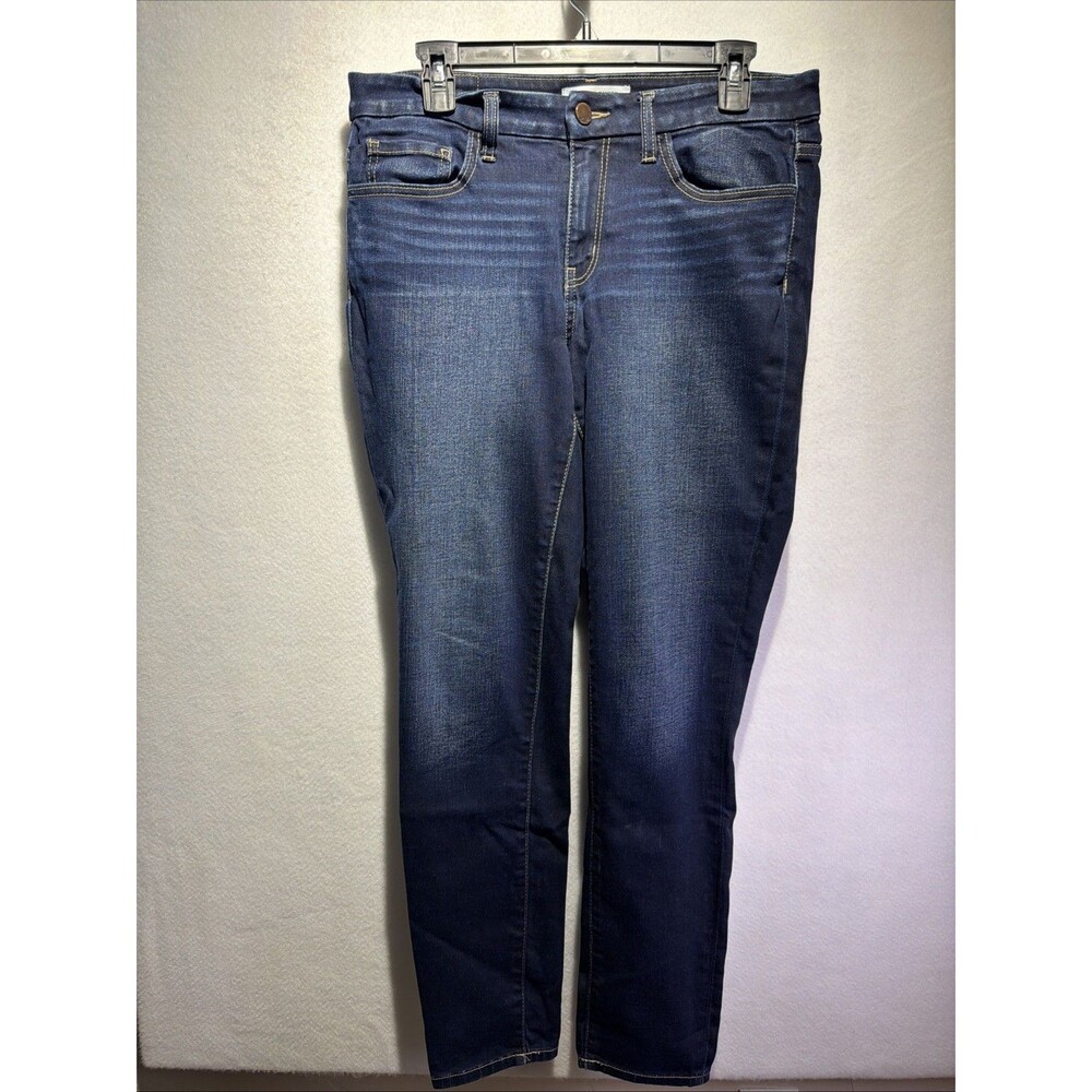 BKE Payton Jeans Women’s 28X30 Universal Fit Ankle Skinny Mid Rise Blue Denim